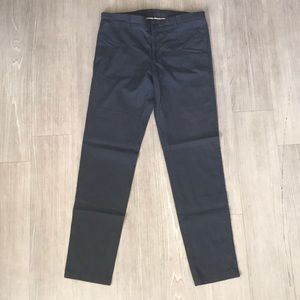 Lacoste wool slim fit trousers